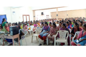 Menstrual Hygiene Managmentat Umayal Ramanathan College, Karaikudi